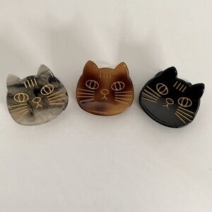 Kitten Hair Clips Set